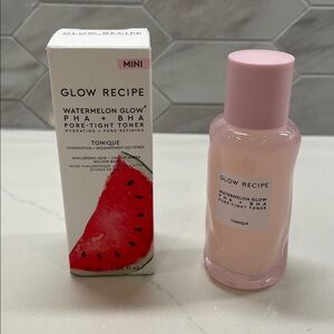NWT Glow Recipe Watermelon Glow PHA+BHA Pore-Tight Toner Mini